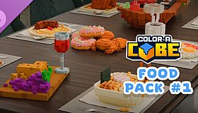 Color a Cube - Food Pack #1