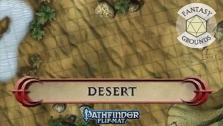 Fantasy Grounds - Pathfinder RPG - Pathfinder Flip-Mat - Classic Desert DLC