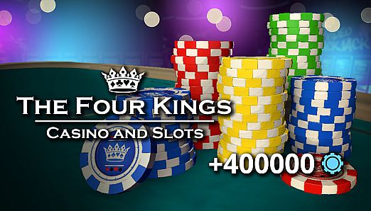 The Four Kings Casino and Slots - 400,000 Chip Pack