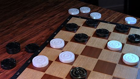 Classic Checkers Game