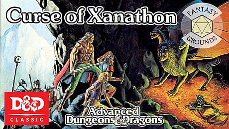 Fantasy Grounds - D&D Classics: X3 Curse of Xanathon (Basic) DLC