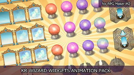 RPG Maker MZ - KR Wizard Widgets Animations Pack DLC