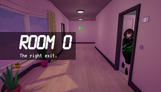 Room 0: The right exit.