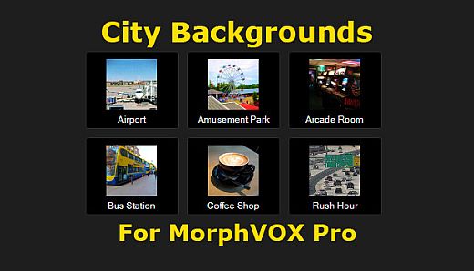 MorphVOX Pro - City Backgrounds