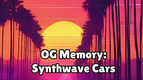 OG Memory: Synthwave Cars Game