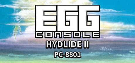 EGGCONSOLE HYDLIDE II PC-8801 Game