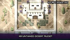 RPG Maker MZ - KR Untamed Desert Tileset