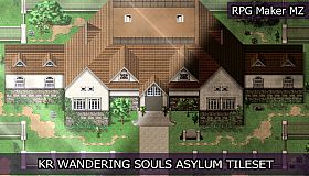 RPG Maker MZ - KR Wandering Souls Asylum Tileset
