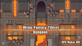 RPG Maker MV - Winlu Fantasy Tileset - Dungeon