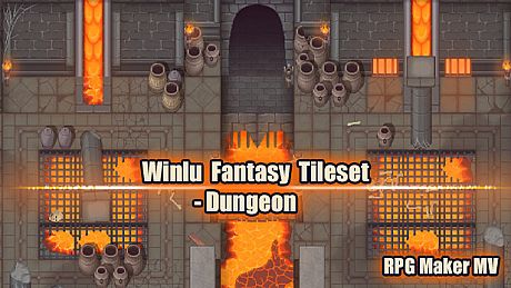 RPG Maker MV - Winlu Fantasy Tileset - Dungeon DLC