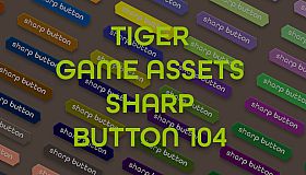 TIGER GAME ASSETS SHARP BUTTON 104