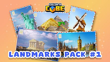 Color a Cube - Landmarks Pack #1 DLC