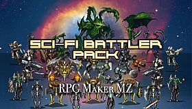RPG Maker MZ - Sci-Fi Battler Pack
