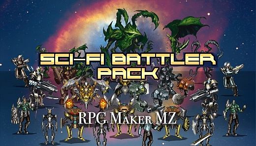 RPG Maker MZ - Sci-Fi Battler Pack