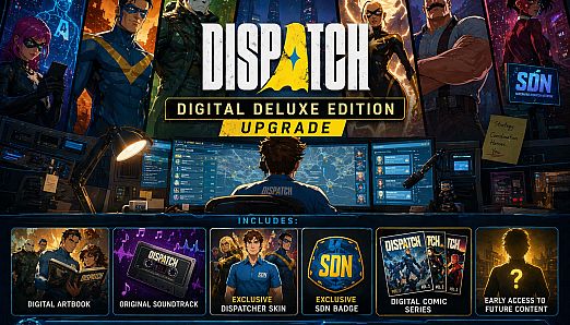 Comprar Dispatch - Digital Deluxe Edition Upgrade para PC