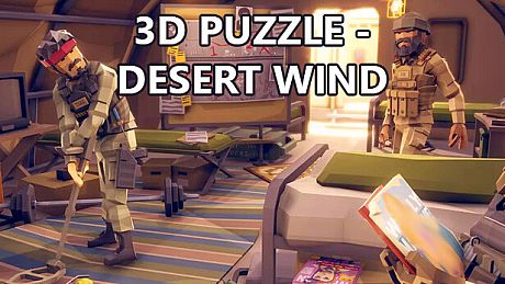3D PUZZLE - Desert Wind Game