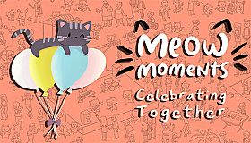 Meow Moments: Celebrating Together