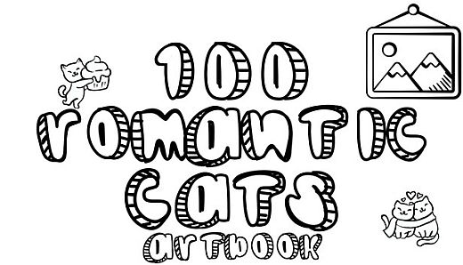 100 Romantic Cats - Artbook