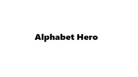 Alphabet Hero(알파벳 용사) Game