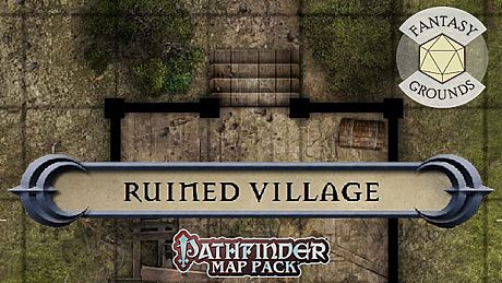 Fantasy Grounds - Pathfinder RPG - Map Pack - Ruined Village DLC