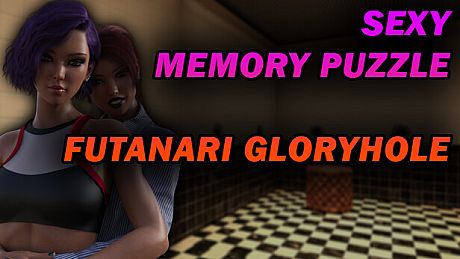 Sexy Memory Puzzle - Futanari Gloryhole Game