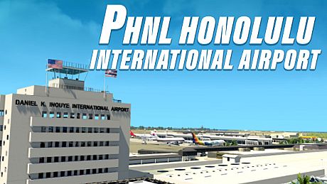 X-Plane 11 - Add-on: FunnerFlight – PHNL - Honolulu International Airport + Hickam AFB + Pearl Harbor V2 DLC