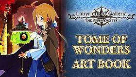 Labyrinth of Galleria: The Moon Society - Tome of Wonders Art Book