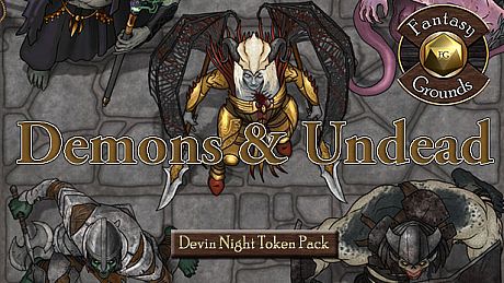 Fantasy Grounds - Devin Night Pack 106: Demons & Undead (Token Pack) DLC