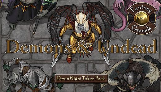 Fantasy Grounds - Devin Night Pack 106: Demons & Undead (Token Pack)