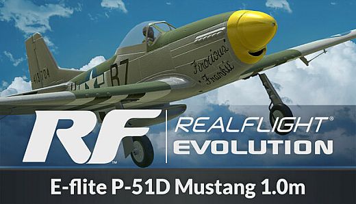 RealFlight Evolution – E-flite P-51D Mustang 1.0m