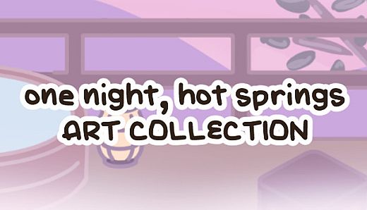 one night, hot springs - art collection