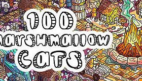 100 Marshmallow Cats
