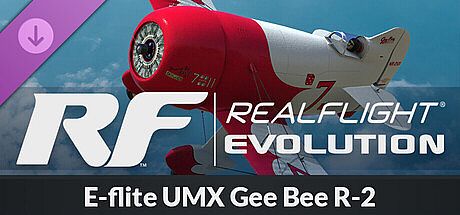 RealFlight Evolution - E-flite UMX Gee Bee R-2 510mm DLC