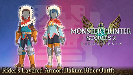 Monster Hunter Stories 2: Wings of Ruin - Rider's Layered Armor: Hakum Rider Outfit DLC