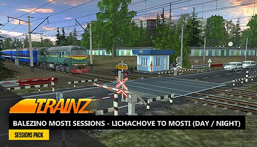 Trainz 2022 DLC - Balezino Mosti Sessions - Lichachove to Mosti (Day / Night Passenger Runs)