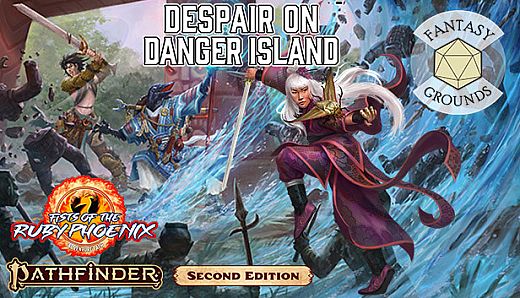 Fantasy Grounds - Pathfinder 2 RPG - Fists of the Ruby Phoenix AP 1: Despair on Danger Island