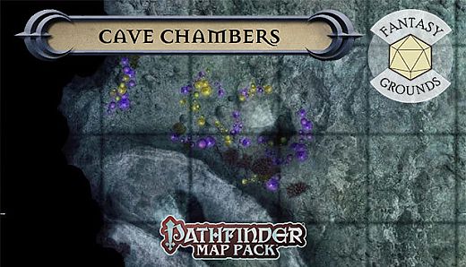 Fantasy Grounds - Pathfinder RPG - GameMastery Map Pack: Cave Chambers