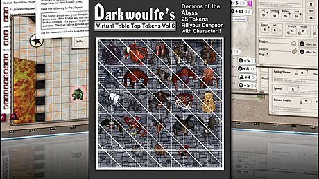 Fantasy Grounds - Top-Down Tokens - Darkwoulfe's Token Pack Vol 6 DLC