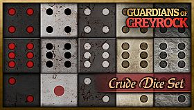 Guardians of Greyrock - Dice Pack: Crude Set