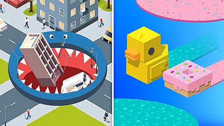 Hole io & Paper io 2 Bundle