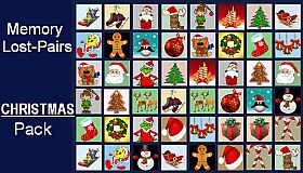 Memory Lost-Pairs - Christmas