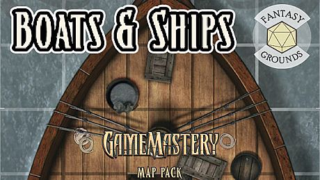 Fantasy Grounds - Pathfinder RPG - GameMastery Map Pack Boats and Ships DLC