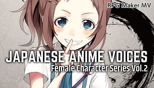 RPG Maker MV - Japanese Anime Voices：Female Character Series Vol.2