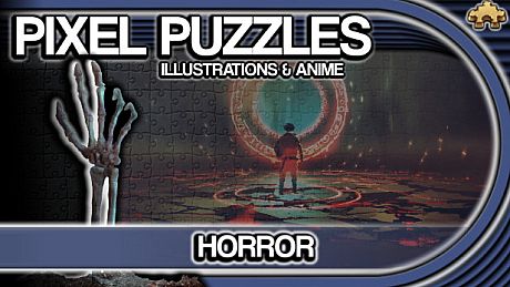 Pixel Puzzles Illustrations & Anime - Jigsaw Pack: Horror DLC