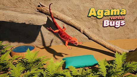 Agama versus Bugs Game