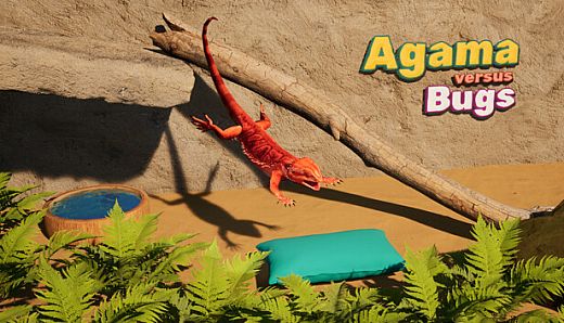 Agama versus Bugs