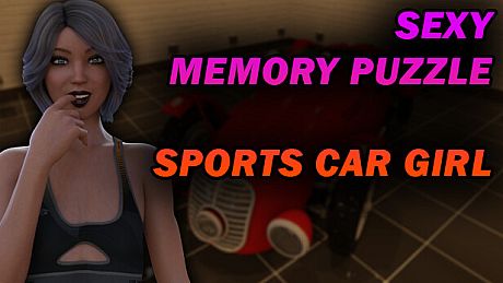 Sexy Memory Puzzle - Sports Car Girl Game