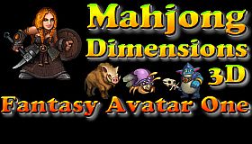 Mahjong Dimensions 3D - Fantasy Avatar One