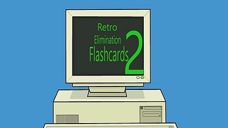 Retro Elimination Flashcards 2 Game