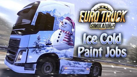 Euro Truck Simulator 2 - Ice Cold Paint Jobs Pack DLC